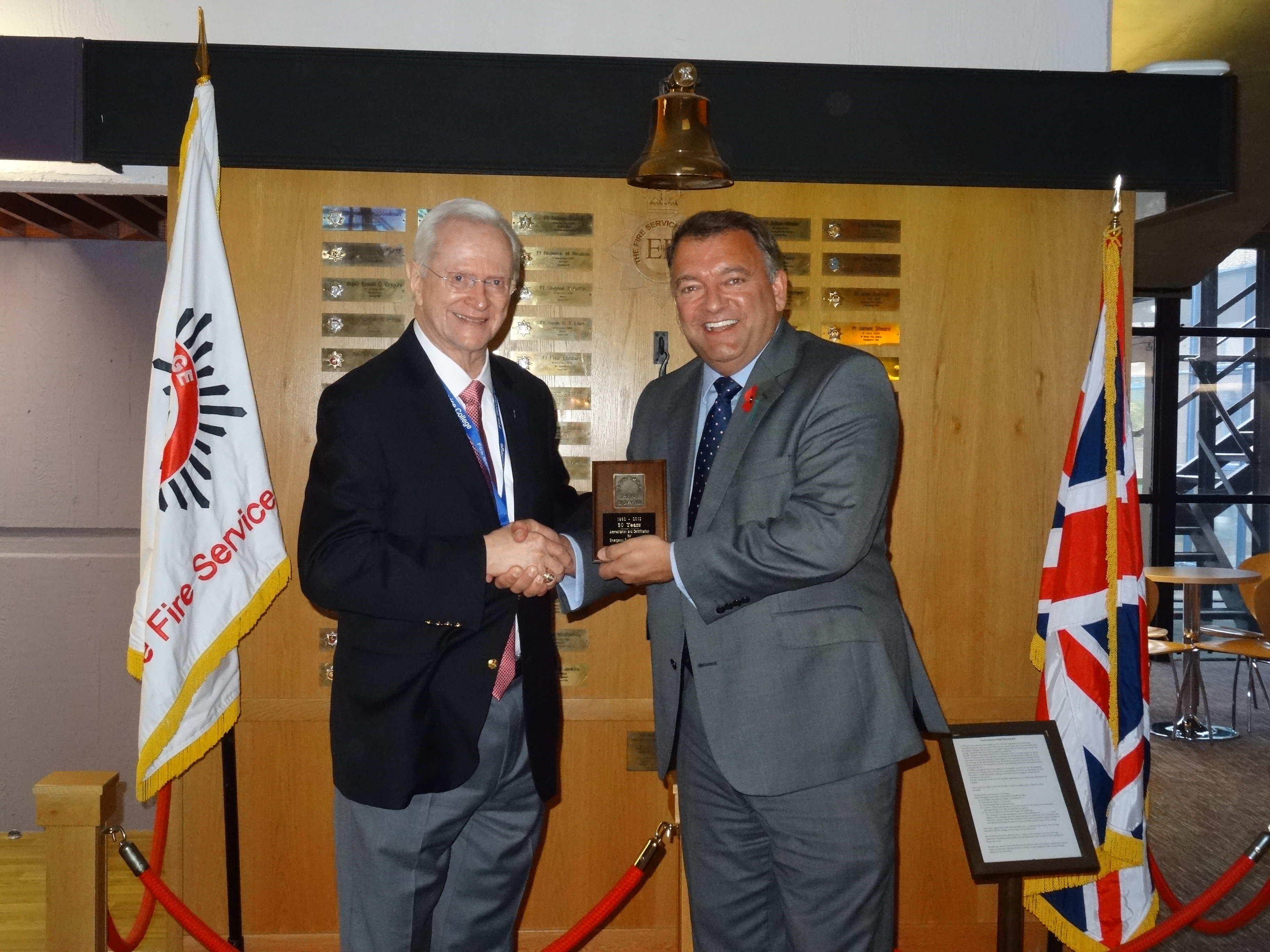 Fire Service College Approved As First Pro Board European Accredited Centre