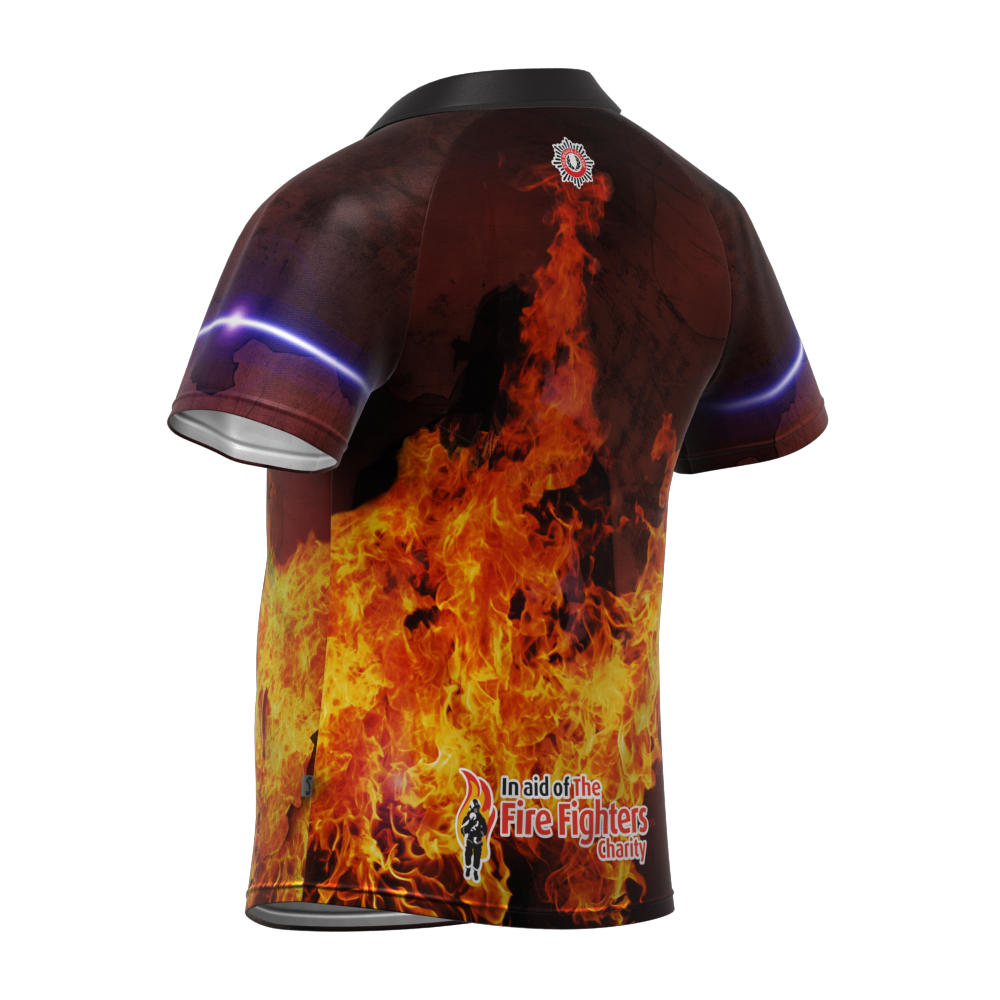 British Fire Service Supporters Shirt Back