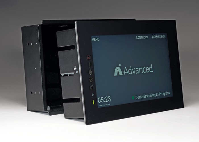 Making the touchscreen a panel in its own right makes ease of installation a critical issue. Image courtesy of Advanced.