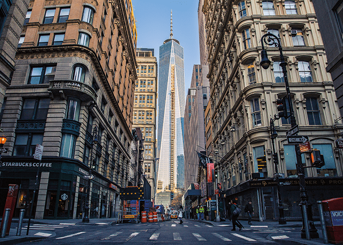 Because the height of the structure is beyond the reach of fire department ladders, tall buildings are equipped with more fire safety features.