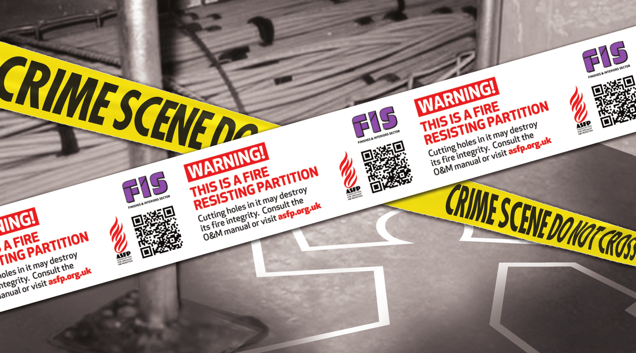 ‘Whodunnit?’ at the launch of the ASFP/FIS Fire Performance Labelling Scheme