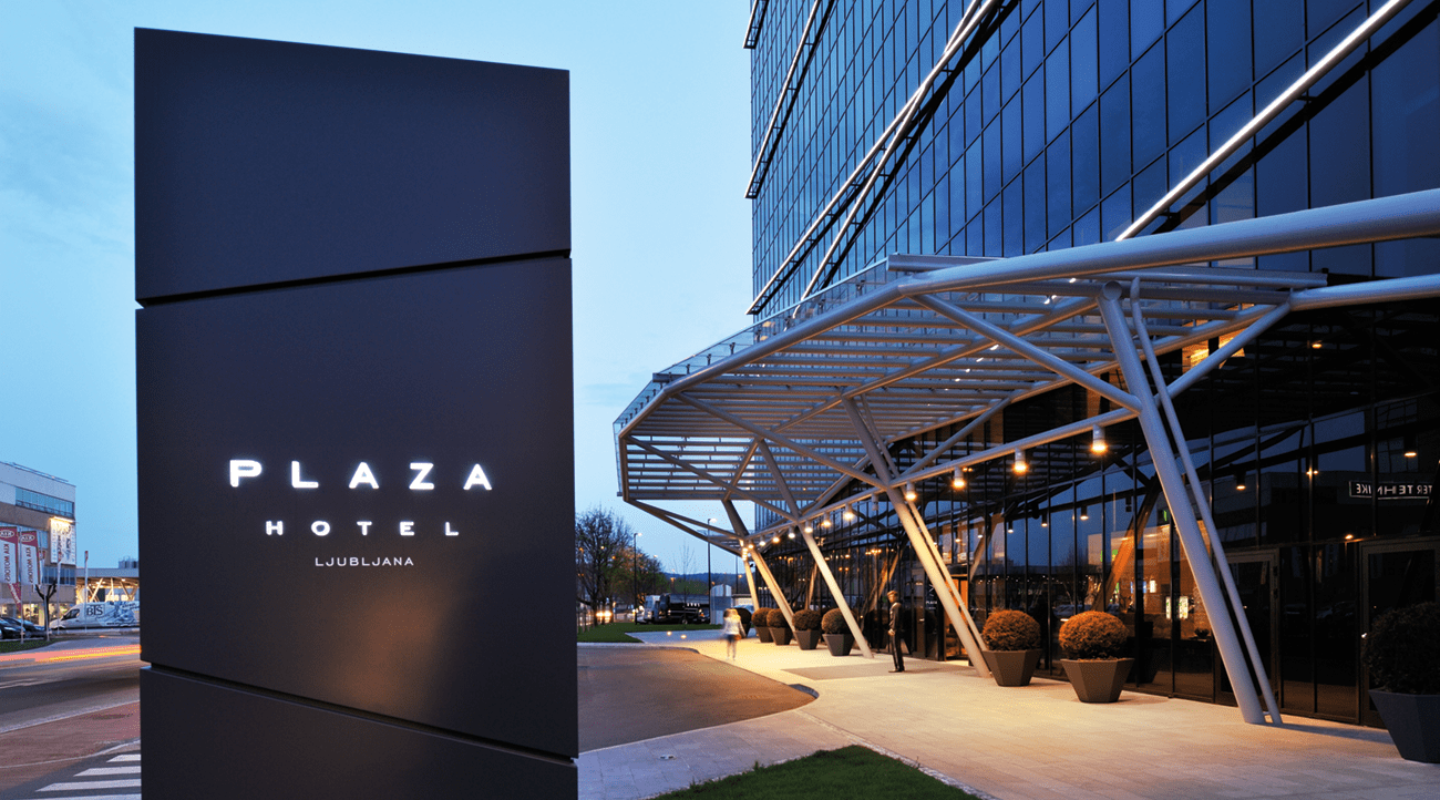 The Radisson Blu Plaza Hotel Ljubljana is one of the premier hotels in the city.