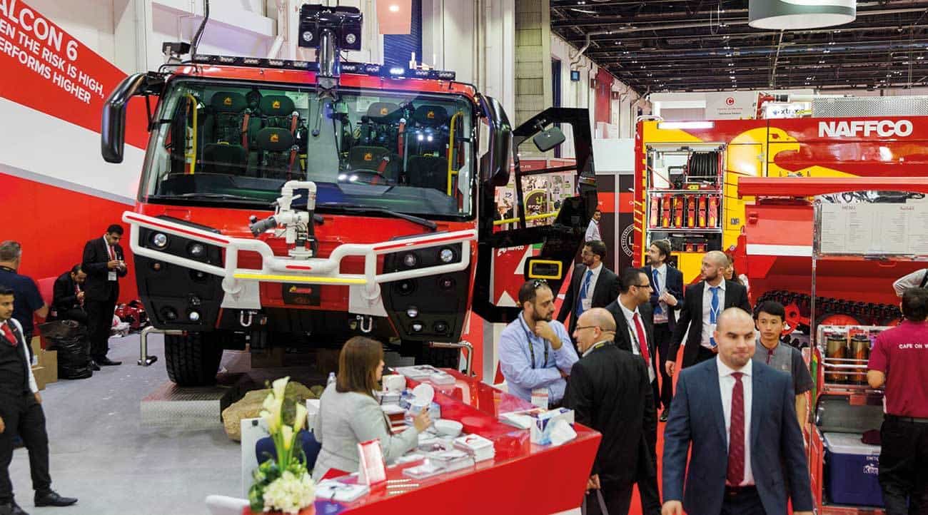 Three-day Dubai security, safety, fire protection trade fair to pass 1,300 exhibitor mark.