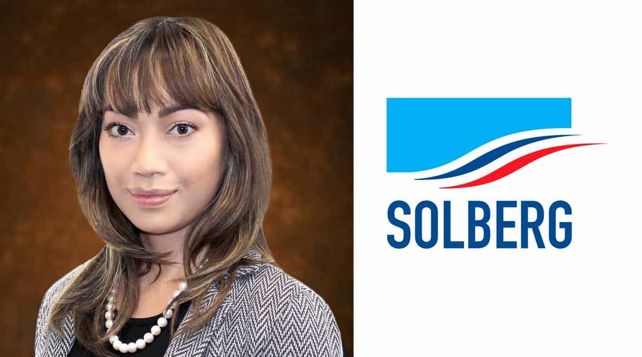 Solberg Appoints New Business Development Manager for Asia-Pacific Business Operation