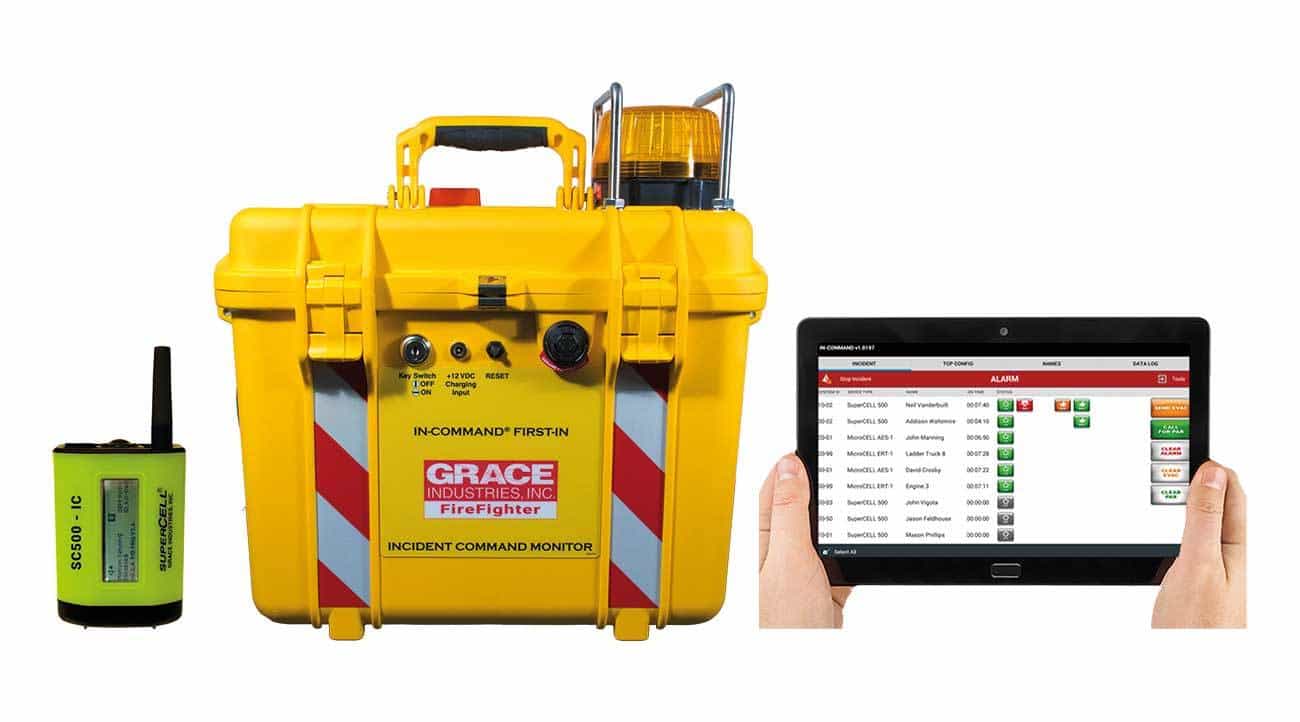 NFPA In-Command® First-In Emergency Signaling and Automated Accountability System.