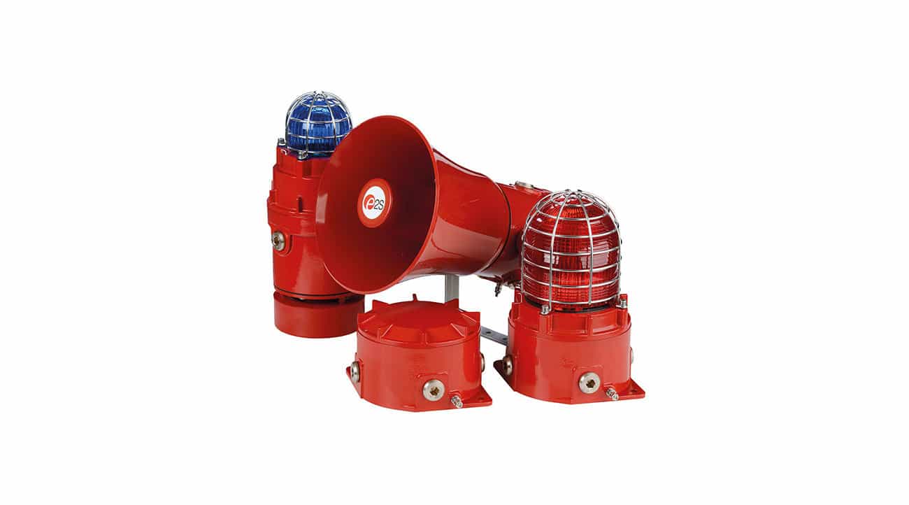 E2S Warning Signals showcases its hazardous area and marine approved equipment at OMC 17