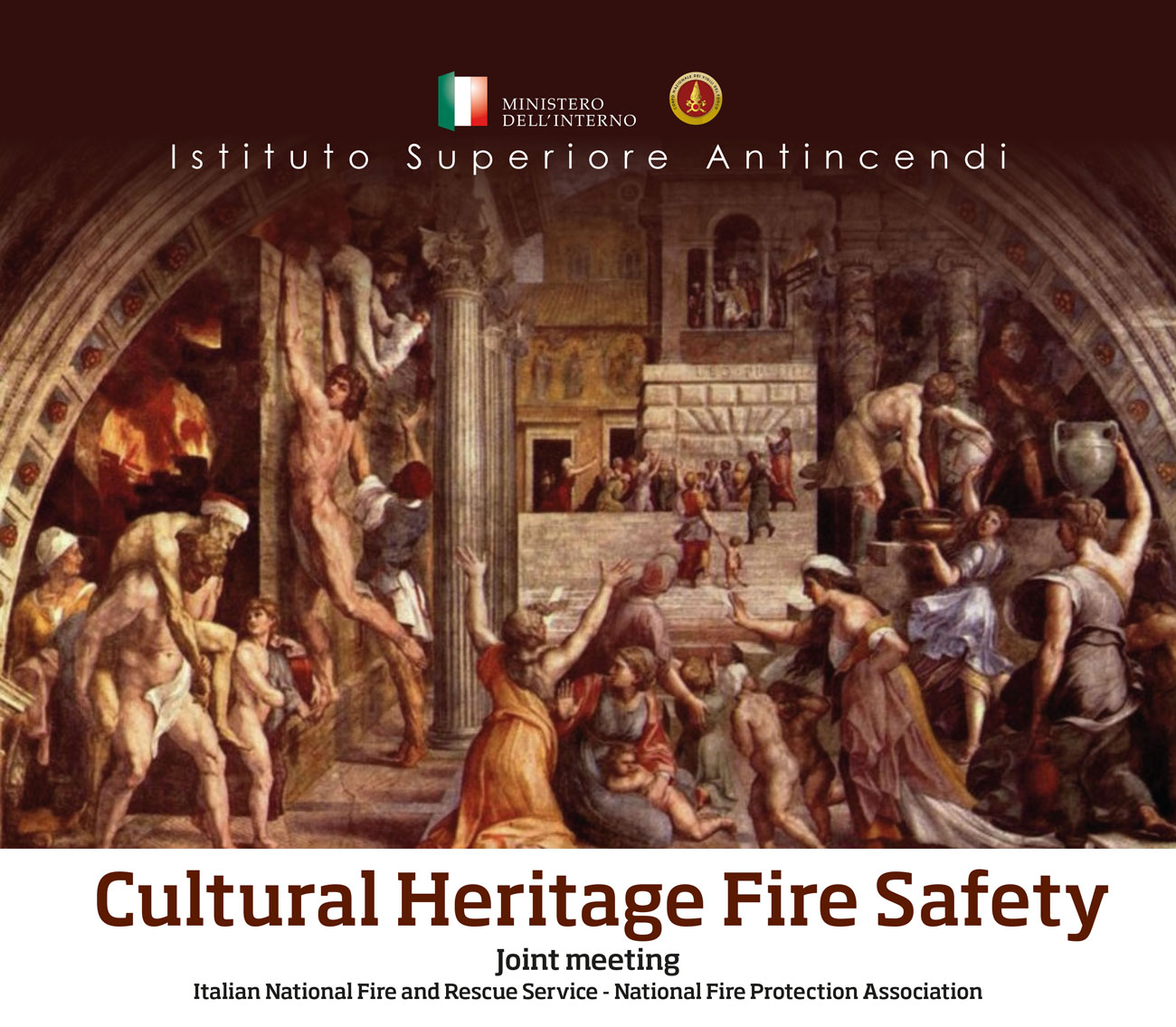 Figure 1: ‘Cultural Heritage Fire Safety’ workshop, Rome, 5 October 2022.
