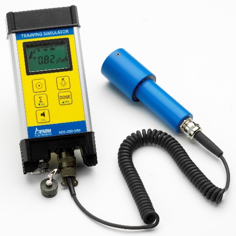 RDS200-SIM with GMP-11-SIM contamination simulation probe. (Argon Electronics)