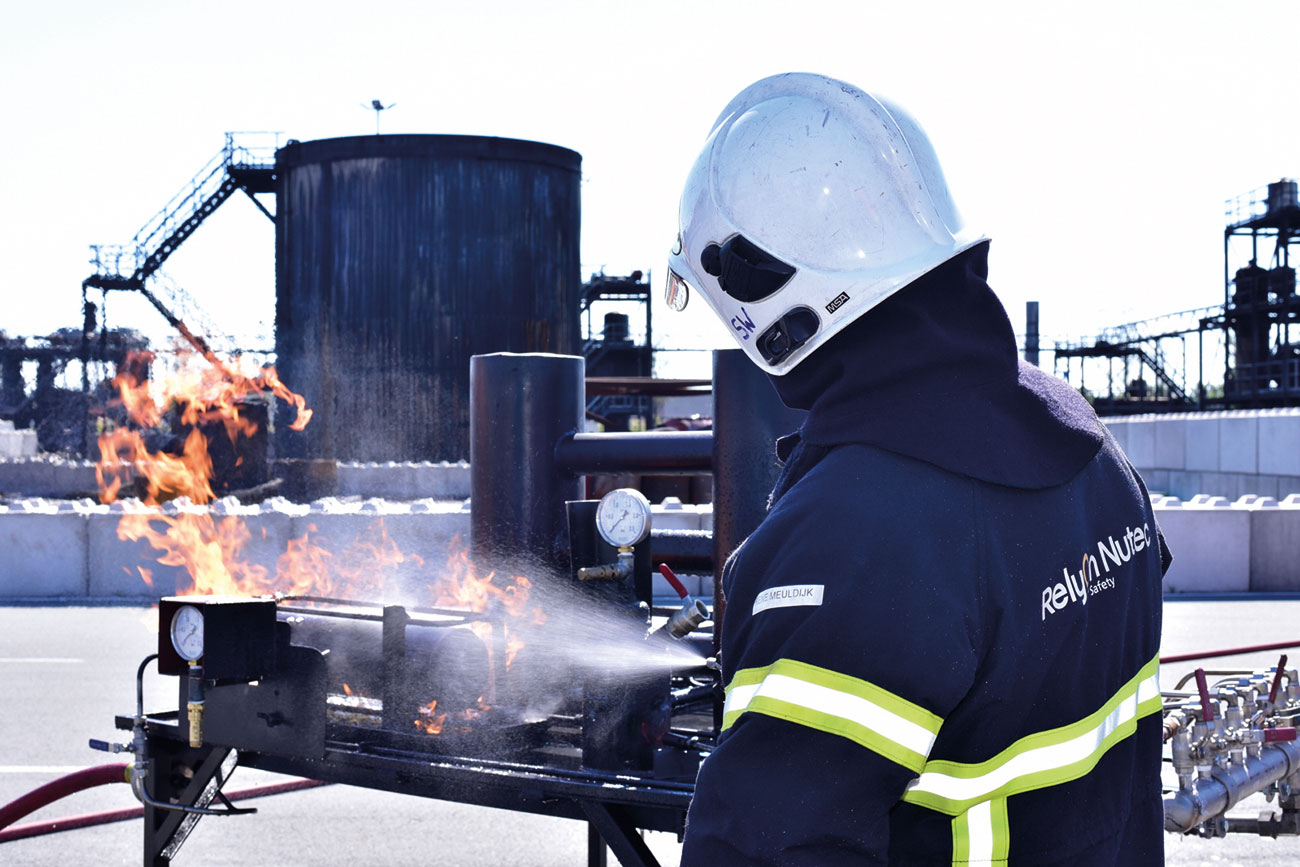 Corrective cooling a pressure vessel. Images supplied by Author / Contributor