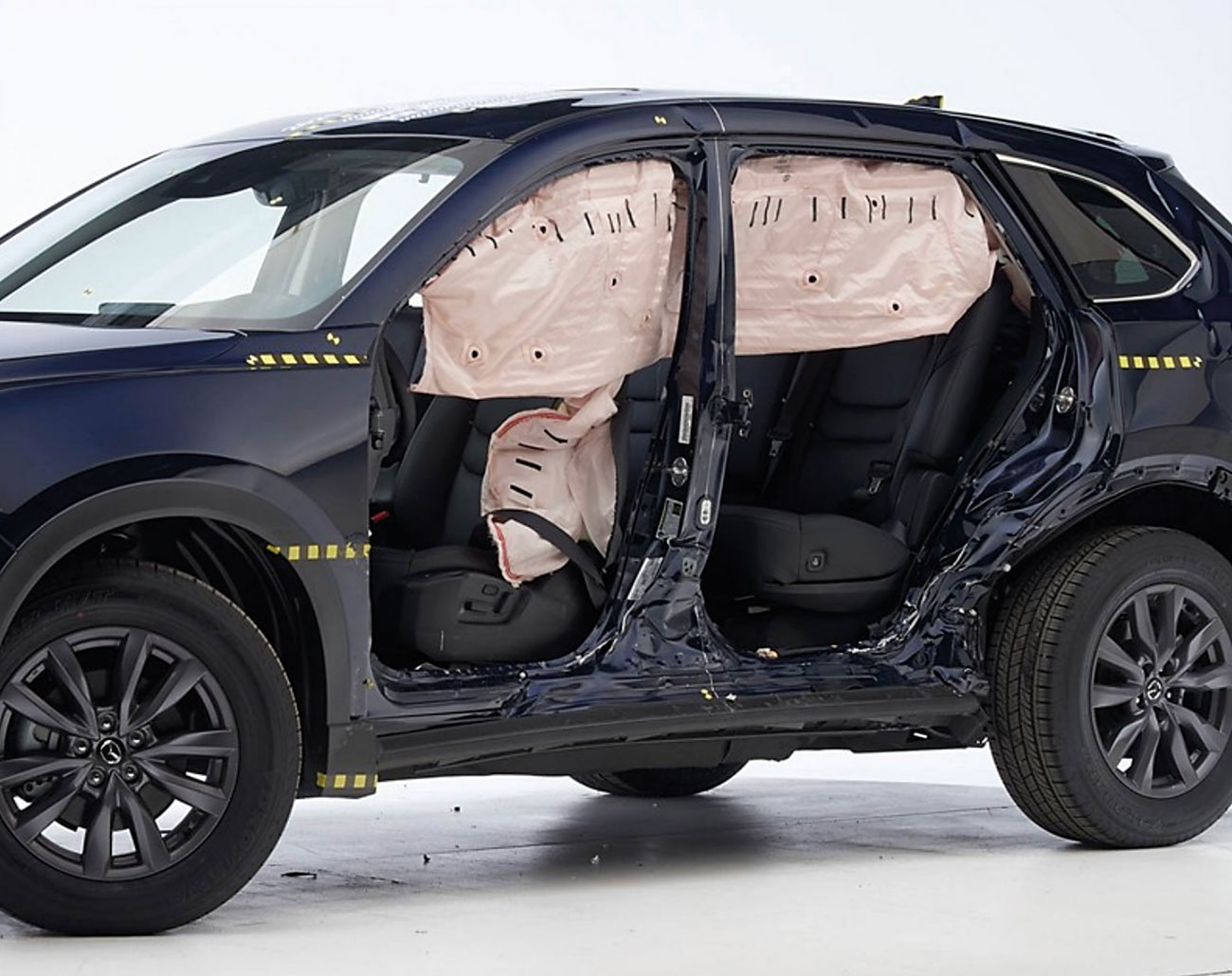 Side impact IIHS test. Images supplied by Author / Contributor