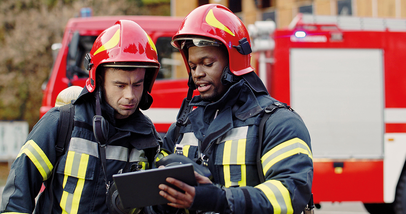 First responders must react to fast-moving events on the ground. Images supplied by Author / Contributor