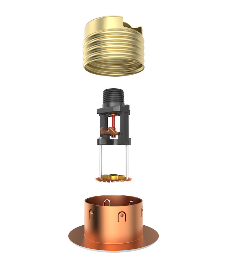 yco Series LFII Residential 4.9 K-factor Lead-Free Sprinkler. (Johnson Controls)