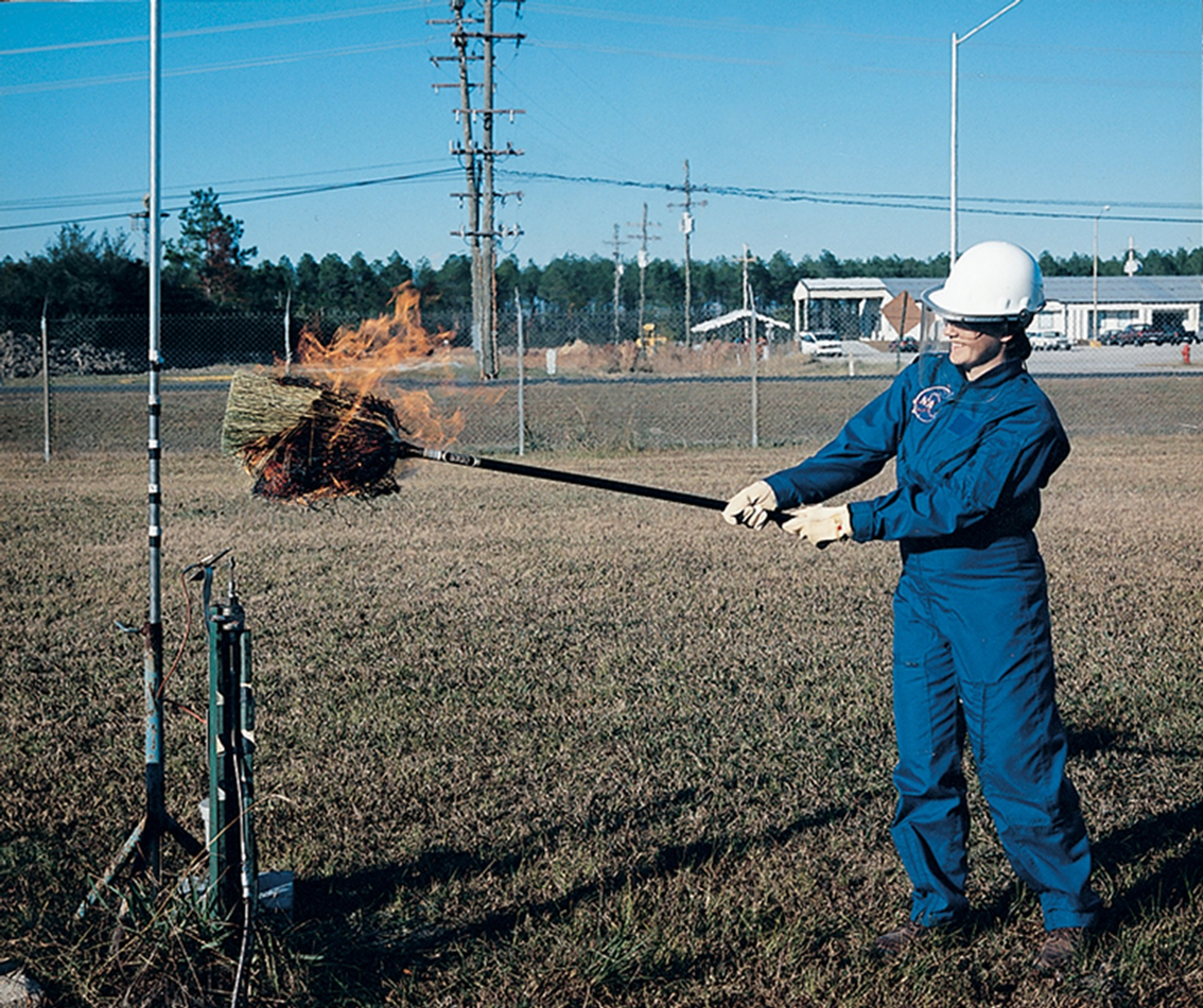 Broom test. (NASA)